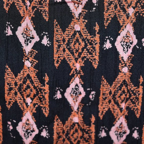 Billabong Aztec Print Long-Sleeve Mini Dress - Picture 6 of 6